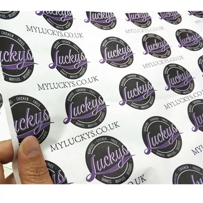 Colorful 40gsm Wax Paper Sandwich Wrap 50gsm White For Food