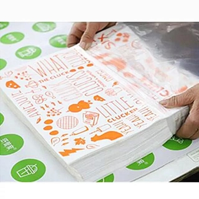 Colorful 40gsm Wax Paper Sandwich Wrap 50gsm White For Food